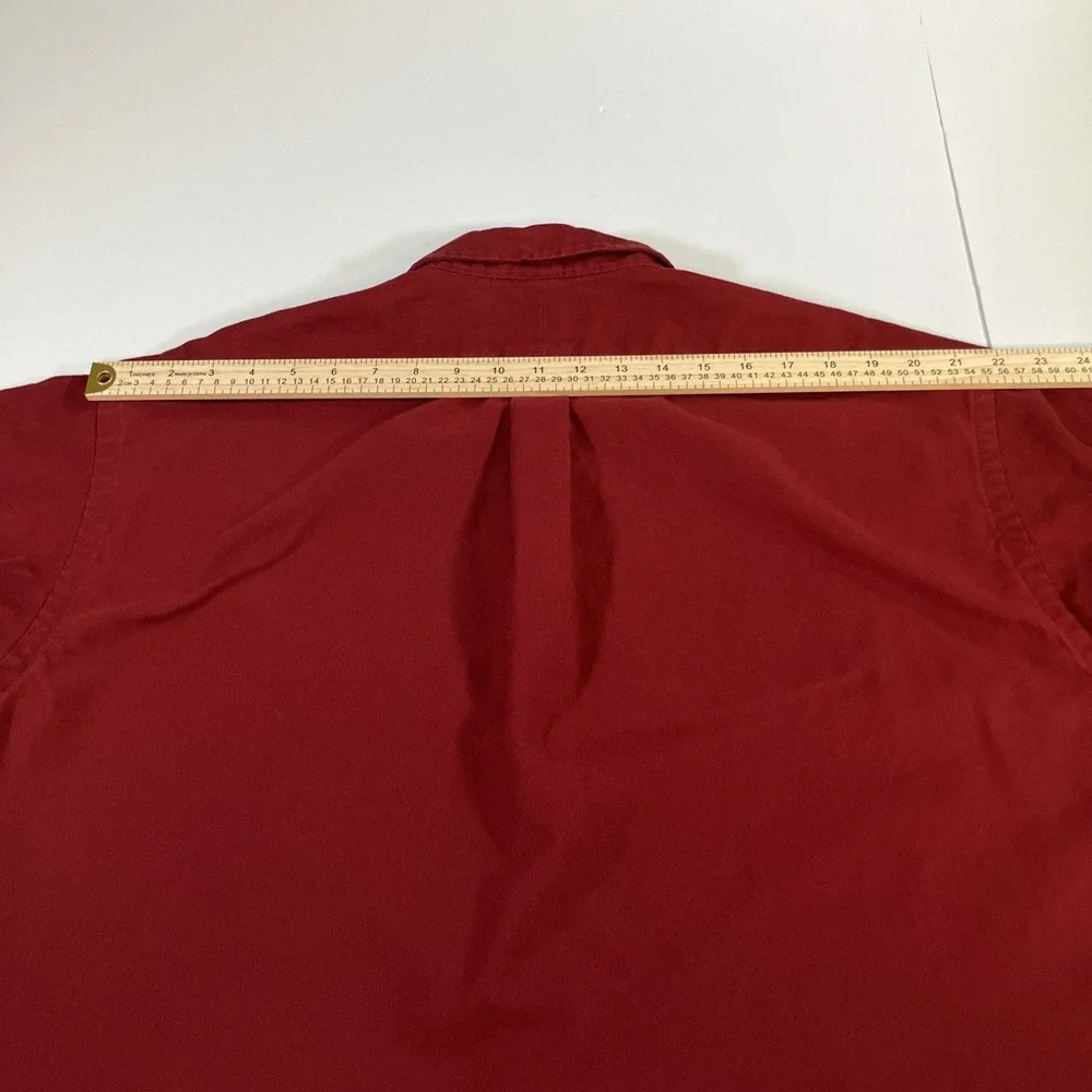 Vintage Polo Ralph Lauren Blake Mens XL Red Pinwale Corduroy Relaxed Fit